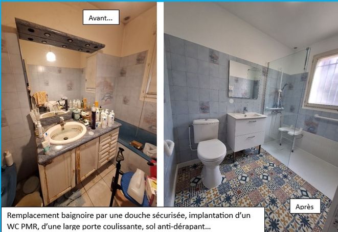 Suppression baignoire